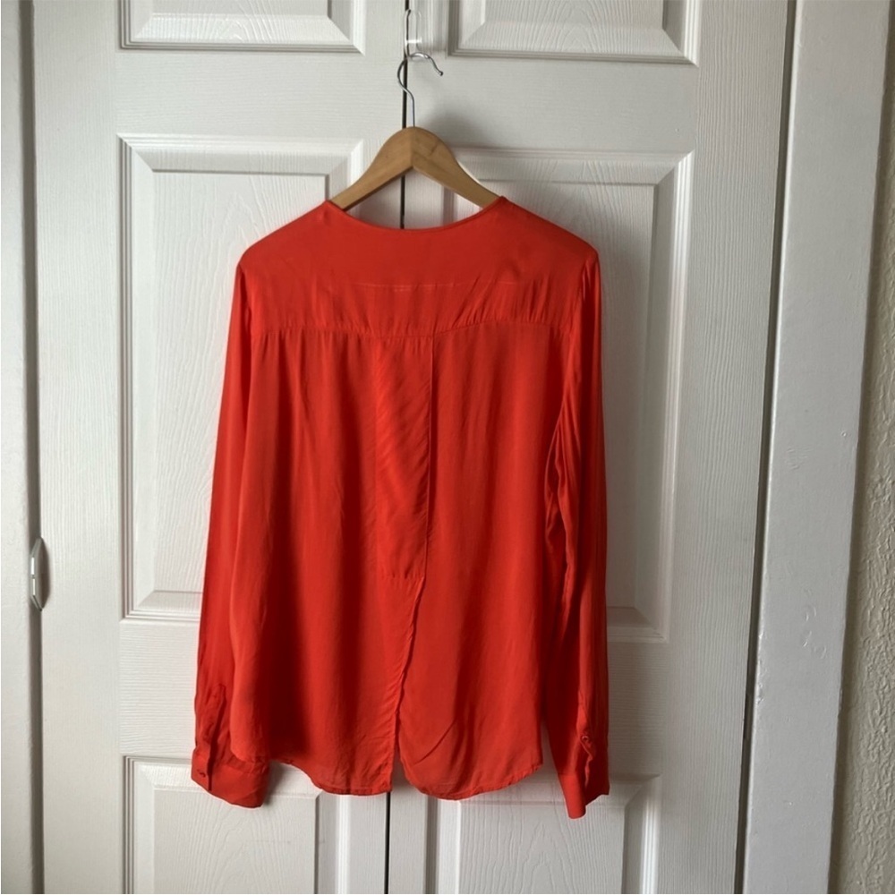 Maeve Clara coral blouse sz 4 - Picture 3 of 5